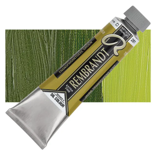 Λάδι Talens Rembrandt - 281 Transparent Yellow Green - 40ml