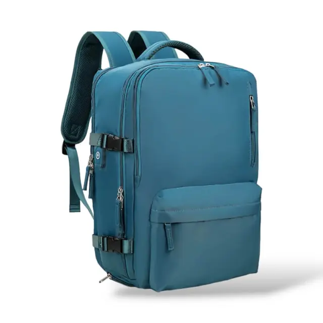 **Viral** Σακίδιο Πλάτης Ταξιδίου 43x30x20 + 5cm Επέκταση Playbags Collection PS2811. Max 32lt - Μπλε