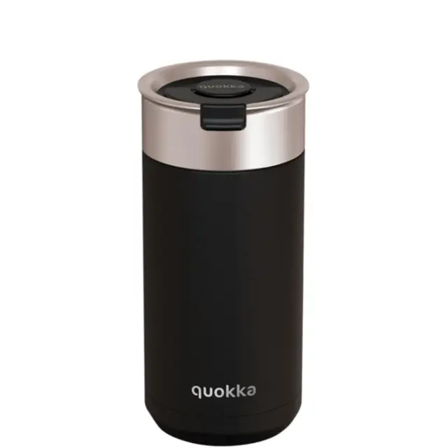 Κούπα Θερμός ανοξείδωτη Quokka Thermal SS Coffee Tumbler Boost Carbon Black 400ml 41378