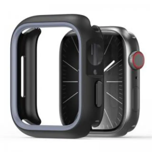 Θήκη PC Dux Ducis Apple Watch 7/ 8/ 9 45mm Bamo Μαύρο-Γκρι N65831 2