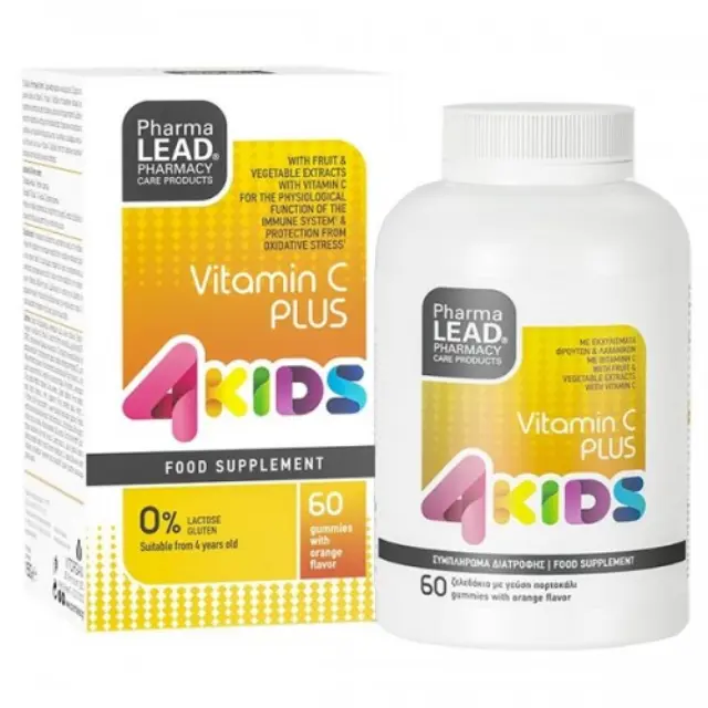 Pharmalead 4 Kids Βιταμίνη C Plus Για Παιδιά Ζελεδάκια