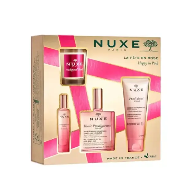 Nuxe Happy in Pink Huile Prodigieuse Florale Set
