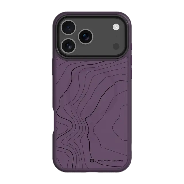 Tactical MagForce Hyperstealth Sika Cover for Apple iPhone 18 Pro Max/17 Pro Max Burgundy Smoke 2