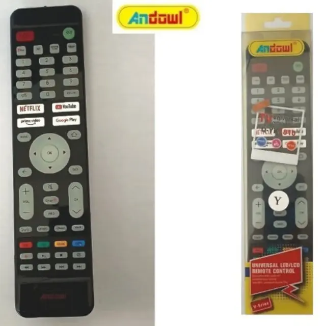 Andowl Συμβατό Τηλεχειριστήριο Q-YK1810 για Τηλεοράσεις