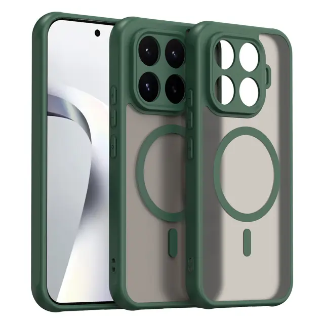 Techsuit® HaloFrost II MagSafe Θήκη για Xiaomi 17T -Green 2