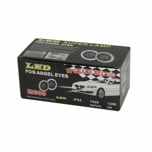 Rolinger Φώτα Ομίχλης 1200Lm LED 7.6cm 2τμχ 2