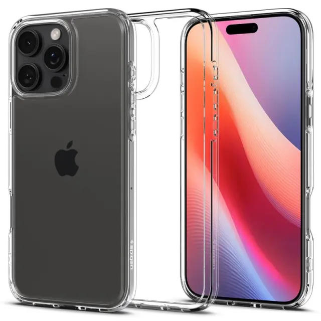 Spigen Crystal Hybrid, crystal clear - iPhone 16 Pro Max