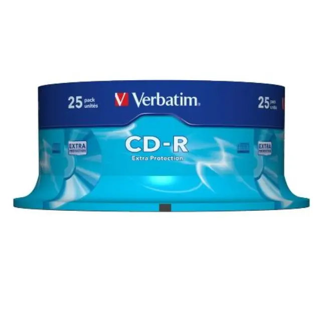 Verbatim Εγγράψιμα CD-R 52x 700MB Cake Box 25τμχ