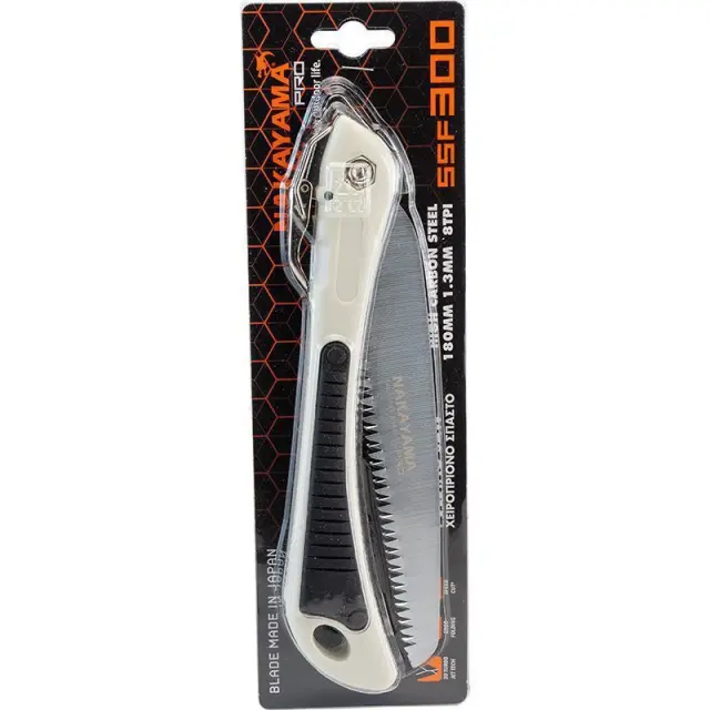 Nakayama Pro SSF300 - Χειροπρίονο Made in Japan, 180mm 1.3mm, 8TPI (013341) 3