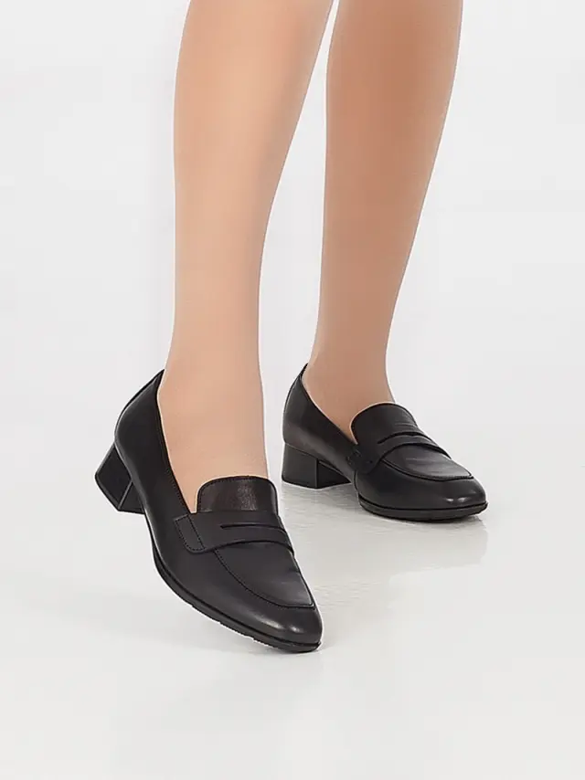 Gabor Μοκασίνια-Loafers Γυναικείο δέρμα Μαύρο GAB/35280 27-SCHWARZ 2