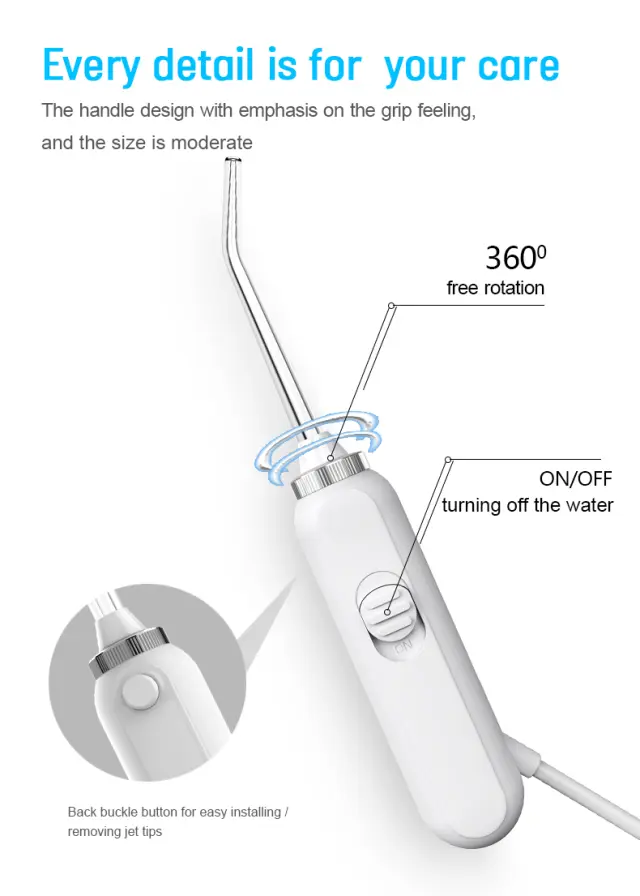 Ηλεκτρική συσκευή καθαρισμού δοντιών - Water Flosser - YXY880 - 190442 2