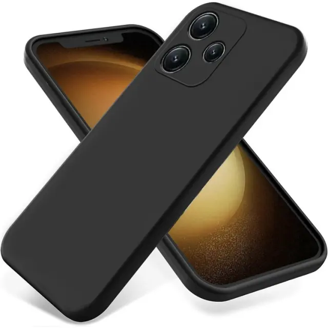 Θήκη Σιλικόνης για Xiaomi Poco M6 Pro 5G - Black OEM