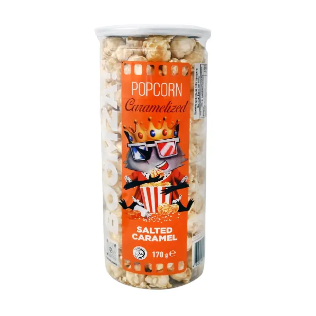Boomza Caramel Pop Corn Royal Salted 170gr