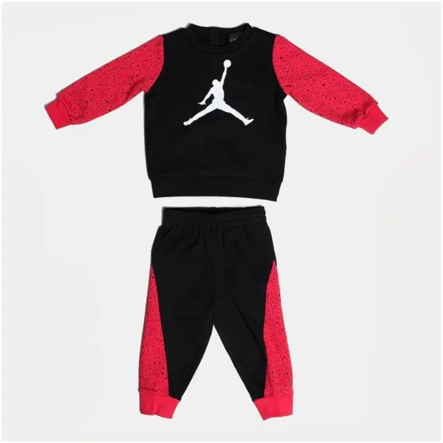 Jordan Jumpman Fleece ΒΡΕΦΙΚΗ ΦΟΡΜΑ (65B817-023) - Μαύρο-Κόκκινο - 12-18 μηνών