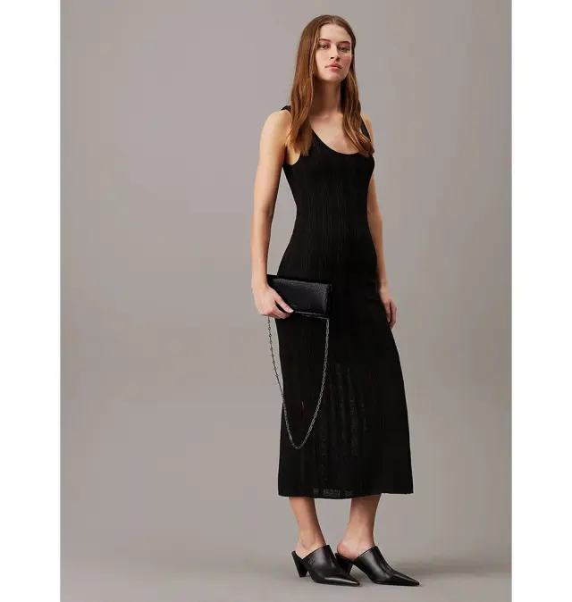Γυναικεία Τσάντα Χιαστί Calvin Klein K60K612624 BEH Μαύρα Μαύρο - One Size 2