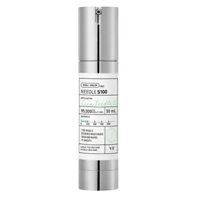 VT Cosmetics Reedle Shot 100 Ενυδατικό & Αντιγηραντικό Essence Προσώπου με Υαλουρονικό Οξύ για Λεύκανση & Ακμή 50ml