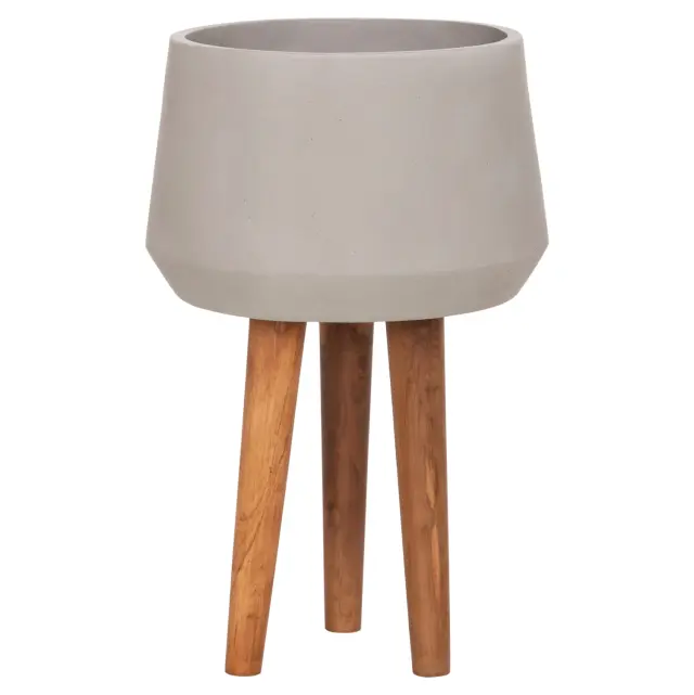 ΓΛΑΣΤΡΑ ΕΣΩΤ.ΧΩΡΟΥ FB94680.03L FIBER CEMENT ΓΚΡΙ--ΒΑΣΗ TEAK Φ38x62Υεκ 3
