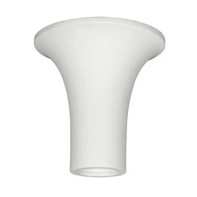Zoe Γύψινο φωτιστικό downlight GU10 δυνατότητα βαφής L17cm λευκό Άσπρο