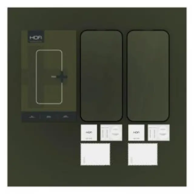 Tempered Glass Full Face Hofi Pro+ Apple iPhone 16 Pro/ 17/ 17 Pro Μαύρο (2 τεμ.) N65938 3