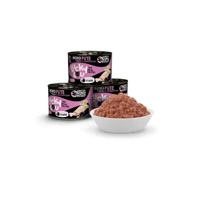Lucky Lou SuperMono Γαλοπούλα (με Ιπποφαές & Καλέντουλα) 200gr 2