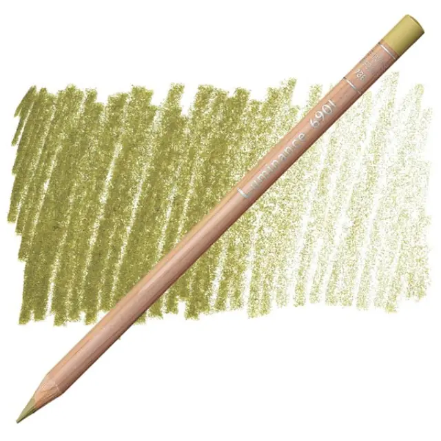 Ξυλομπογιά Caran d'Ache Luminance - 736 Olive Brown 50%