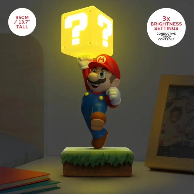 Paladone Super Mario Diorama Light Φωτιστικό LED 35cm με Ήχο, 3 Επίπεδα Φωτεινότητας + USB – PP14764NN