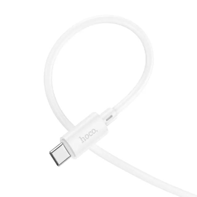 Καλώδιο Hoco X88 Gratified USB-C σε USB-C 60W 3A Λευκό 2m 3