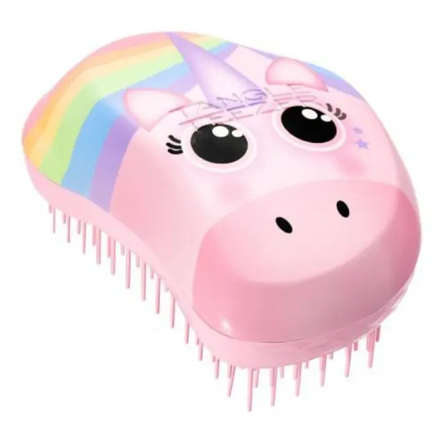 Tangle Teezer The Original Mini Children Detangling Hairbrush Pink Unicorn Παιδική Επαναστατική Βούρτσα που Ξεμπερδεύει Εύκολα τα Μαλλιά, 1τμχ