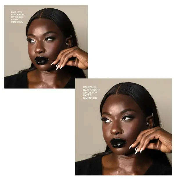 Technic Cosmetics Gothica Black Velvet Matte Lipstick – Μαύρο Ματ Κραγιόν 1τμχ 2