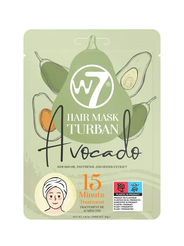 Hair Mask Turban Avocado W7