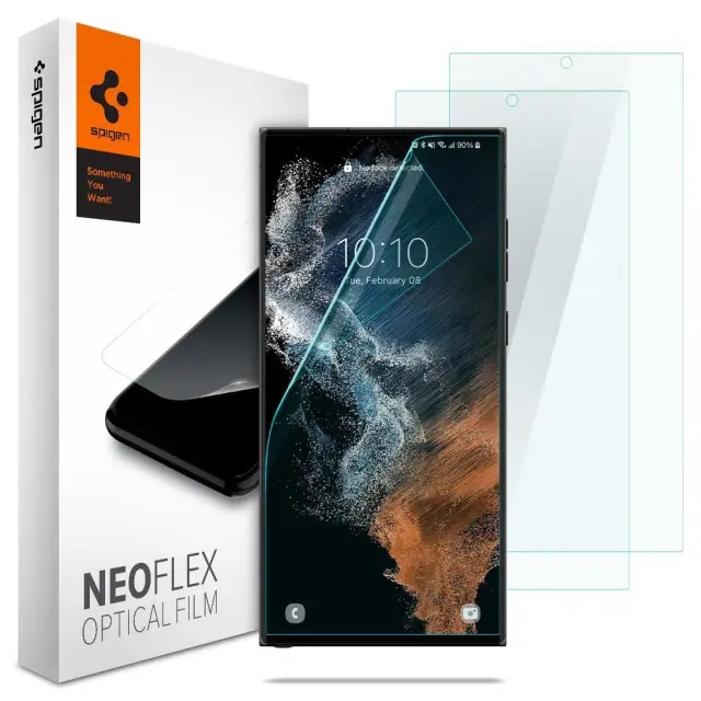 Spigen® Neo Flex Tempered Glass Για Samsung Galaxy S22 Ultra/S23 Ultra