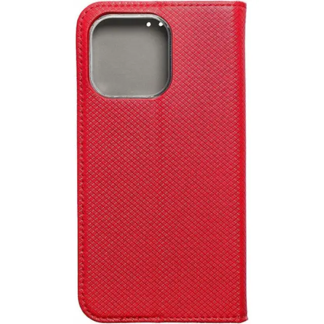 Θήκη Forcell Smart Book Δερματίνης Κόκκινο (iPhone 13 Pro) 2