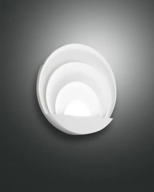 Sunrise 3523-21 φωτιστικό απλίκα Ø26cm Άσπρο