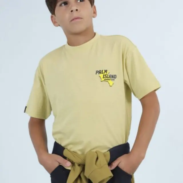Junior 10 έως 18 ετών Μπλούζα με στάμπα από βιώσιμο βαμβάκι αχλάδι 2