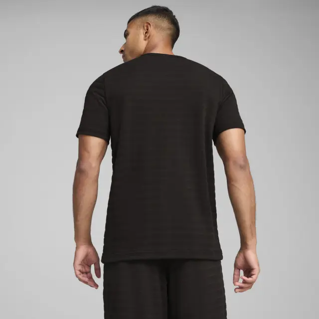 Puma Ess Elevated Tee T-Shirt Black 684722-01 - S 3