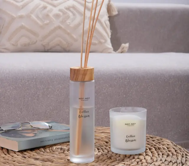 Nef-Nef Homeware Αρωματικό Κερί Blossom 250 gr White 2