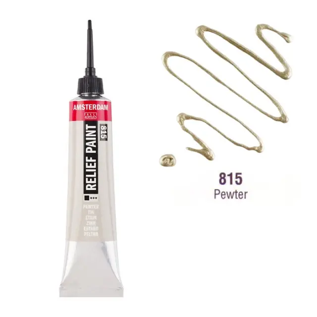 Talens Amsterdam Περίγραμμα, 815 Pewter - 20ml