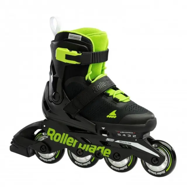 ROLLERBLADE Microblade Inline Skates Black/Green Πράσινο-Μαύρο - 28-32
