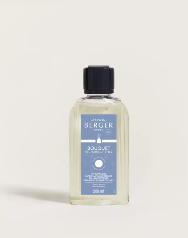 Maison Berger Paris Diffuser Laundry Anti-Odours Υγρό Αναπλήρωσης για Δοχείο Αρωματισμού Χώρου κατά των Οσμών 200ml