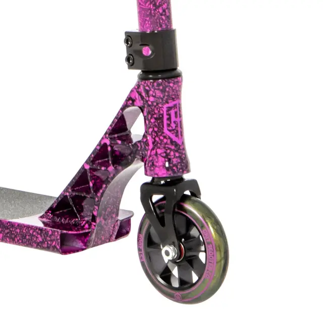 GRIT Wild Complete Scooter Black Purple Marble 3