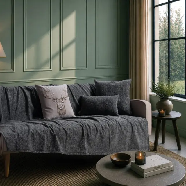 Ριχτάρι Richmond 11 Coral Grey TEORAN Τετραθέσιο 180x350cm 3