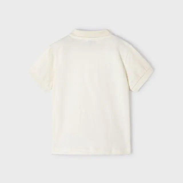 Baby 6 μηνών έως 4 ετών Πόλο Better Cotton άσπρο 3