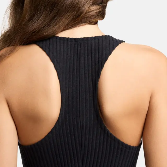 Nike Sportswear Chill Knit Dress (FN3679-010) - Μαύρο 3