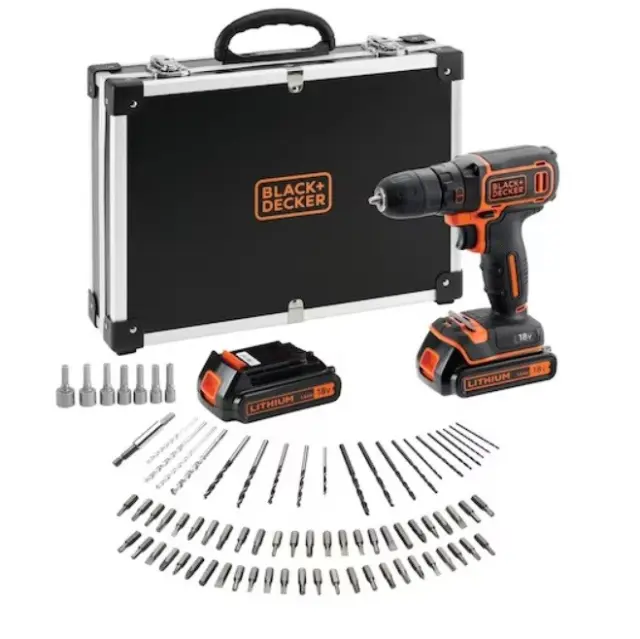 BLACK DECKER 18V drill -driver CDC18BAFC-QW