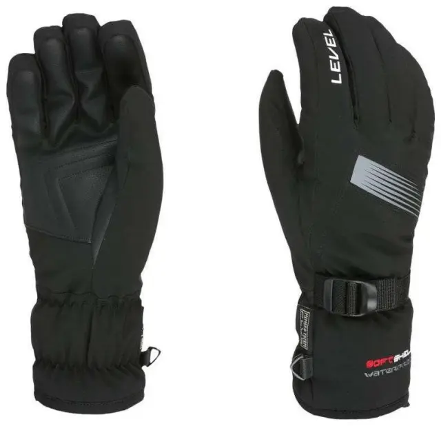 Γάντια Σκι Level Unisex Hero Glove Black - 3303UG-01 - S-M