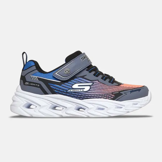 Skechers Boy's S Lights Vortex 3.0 Μαύρο - Μπλε 400590L-BBOR (Skechers)