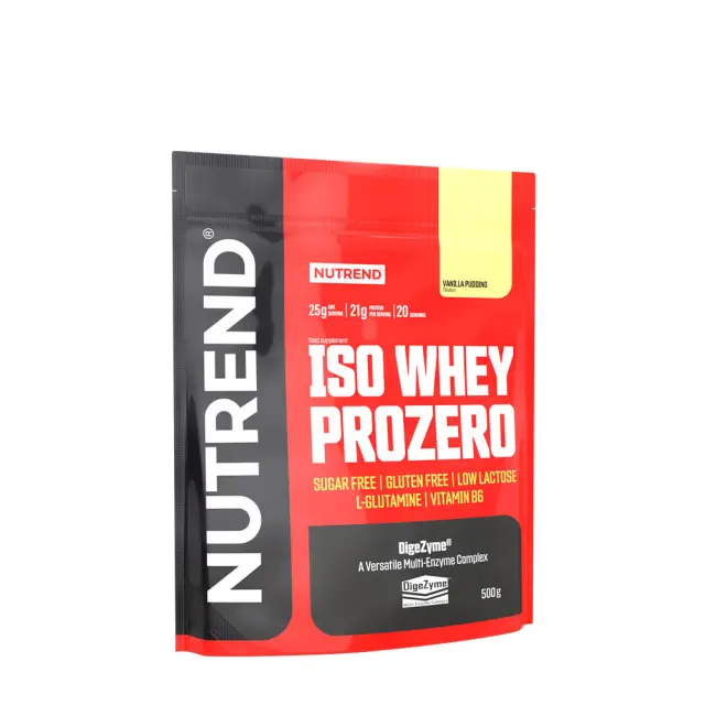 Nutrend Iso Whey Prozero Vanilla Pudding, 500 g