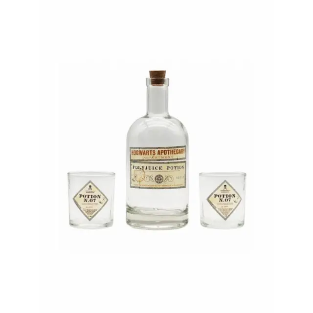 Abysse: Harry Potter - Potion Bottle (750ml) + Glasses (200ml) Set (ABYTAB060)