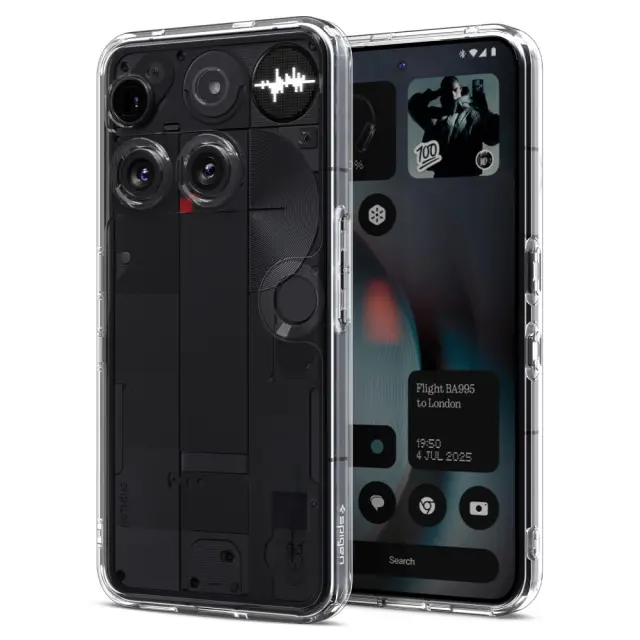 SPIGEN ULTRA HYBRID NOTHING PHONE 3 CRYSTAL CLEAR 2