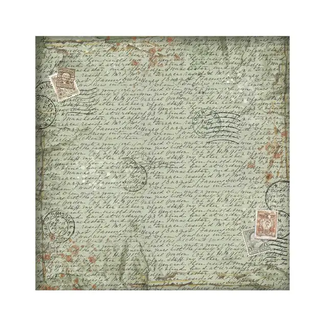 Τυπωμένο ύφασμα Stamperia, 30x30cm, 4 τεμ, Alterego 2